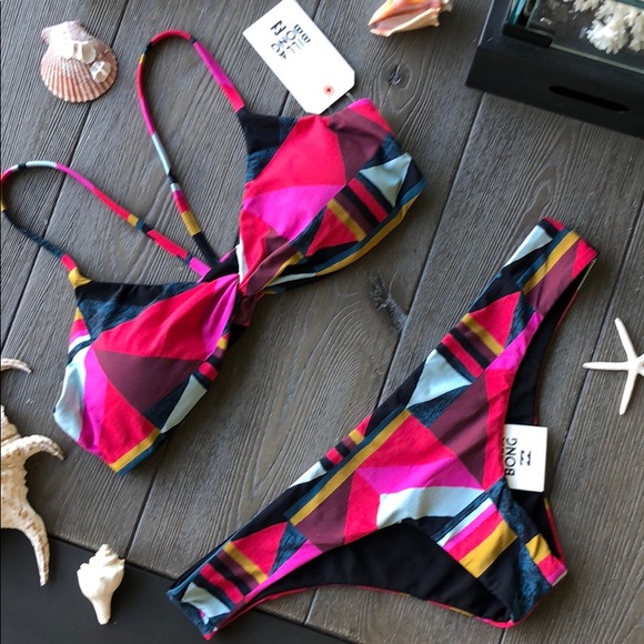 🌴🌼BILLABONG- BURNT WILD BIKINI SET🌼🌴 - Picture 5 of 10